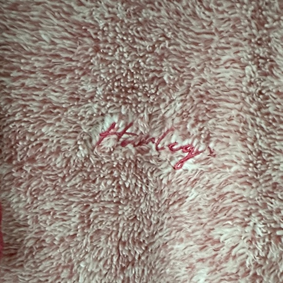 Hurley Cozy Pink Fleece Hoodie Kangaroo Pocket Sweater sz XL - Picture 13 of 13